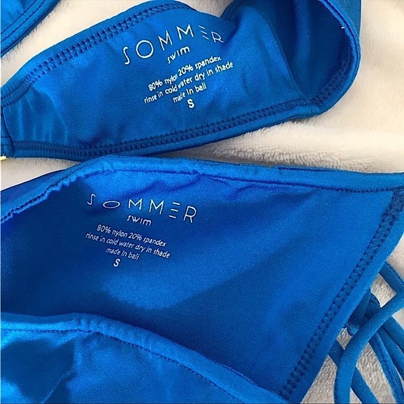 Blue Sommer swim bikini set - Picture 5 of 5